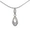 Rhinestone Pendant Necklace from Christian Dior 1