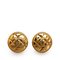 Chanel Cc Quilted Clip On Earrings Costume Earrings, Set of 2, Image 1