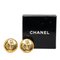 Chanel Mademoiselle Clip On Earrings Costume Earrings, Set of 2 3
