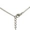 Quadratische Halskette mit Logo-Anhänger von Christian Dior 2