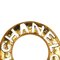 Chanel Vintage Cut-Out Logo Ring Drop Clip-On Earrings Costume Earrings, Set of 2, Image 4