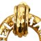 Boucles d'Oreilles Clip-on Ring Logo Cut-Out Vintage de Chanel, Set de 2 5