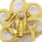 CC Flower Clip-On Earrings from Chanel, Set of 2 4