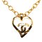 CC Halskette mit Herz-Anhänger von Chanel 2