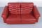 DS-P Sofa and Ottoman from de Sede, 1975 3