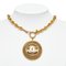 CC Round Pendant Necklace from Chanel 8