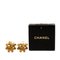 Chanel Cc Flower Clip On Earrings Costume Earrings, Set of 2, Image 4