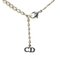 Logo Plate Pendant Necklace from Christian Dior 2