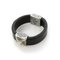 Ring in Leather and Silver 925 from Bottega Veneta 1