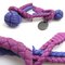 Bracelet in Leather Purple from Bottega Veneta, Image 4