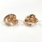 Hoop Earrings in Silver 925 and Gold from Bottega Veneta 4