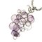 Grape Amethyst Necklace in Silver 925 from Bottega Veneta, Image 2