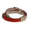 Bracelet in Leather & Metal from Bvlgari, Image 2