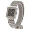 Quadrado Watch in Stainless Steel and Silver Quartz from Bvlgari, Image 2