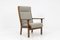 Vintage GE181A High Back Easy Chair by Hans J. Wegner for Getama, Image 5
