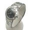 Stainless Steel and Black Dial Watch from Bvlgari, Image 1