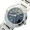 Stainless Steel and Black Dial Watch from Bvlgari 4