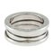Ring in 8.5 Silver and K18 White Gold from Bvlgari 5