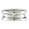Ring in 8.5 Silver and K18 White Gold from Bvlgari, Image 3