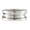 Ring in 8.5 Silver and K18 White Gold from Bvlgari 4