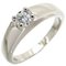 Griff Solitaire Women's Ring in Platinum from Bvlgari 1