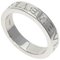 Double 1P Diamond Ring in K18 White Gold from Bvlgari, Image 1