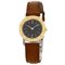 Stainless Steel, Leather & 18k Gold Ladies' Watch from Bulgari, Image 1