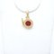 Snail Charm Pendant with Chalcedony in Yellow Gold from Bvlgari, Image 2
