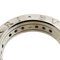 Band Womens Ring in 750 White Gold from Bvlgari 7
