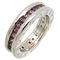 Band Womens Ring in 750 White Gold from Bvlgari 1