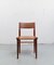Vintage Teak & Leather Dining Chairs by Georg Leowald for Wilkhahn, Set of 6 2