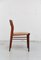 Vintage Teak & Leather Dining Chairs by Georg Leowald for Wilkhahn, Set of 6, Image 4