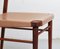 Vintage Teak & Leather Dining Chairs by Georg Leowald for Wilkhahn, Set of 6, Image 11