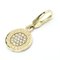 Yellow Gold and Diamond Pendant Necklace from Bvlgari, Image 1