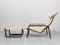 Mid-Century Pulkka Lounge Chair & Ottoman by Ilmari Lappalainen for Asko, 1960s 2