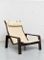 Mid-Century Pulkka Lounge Chair & Ottoman by Ilmari Lappalainen for Asko, 1960s 3
