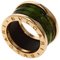B-Zero1 Bohenite Green 4 Band Ring in K18 Pink from Bvlgari 1