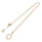 Collier Nacre Coquillage Blanc 350553 K18pg Or Rose 291491 3