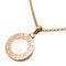 750pg Womens Necklace in Pink Gold from Bvlgari 1