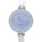 Blaue Shell Topaz Uhr aus Edelstahl von Bvlgari 1