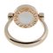 Flip White Shell and Diamond Ladies Ring from Bvlgari 4