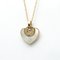 Cuore Mop Heart Pendant in Pink Gold from Bvlgari 1
