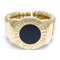 Tubogas Ring in Onyx and Yellow Gold from Bvlgari 3