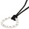 Cotton Pendant Necklace in K18 White Gold from Bvlgari 1