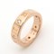 Roman Sorbet Ring in Pink Gold with Diamond from Bvlgari 1