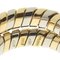 Tubogas K18 Yellow Gold and Stainless Steel Womens Ring from Bvlgari 3