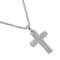 Latin Cross Necklace in White Gold with Diamond from Bvlgari 1