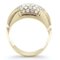 Tronchette Ring with Diamond in Yellow Gold from Bvlgari 4