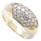 Tronchette Ring with Diamond in Yellow Gold from Bvlgari 1
