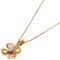 Fiorever Diamond Necklace in K18 Pink Gold from Bvlgari 1